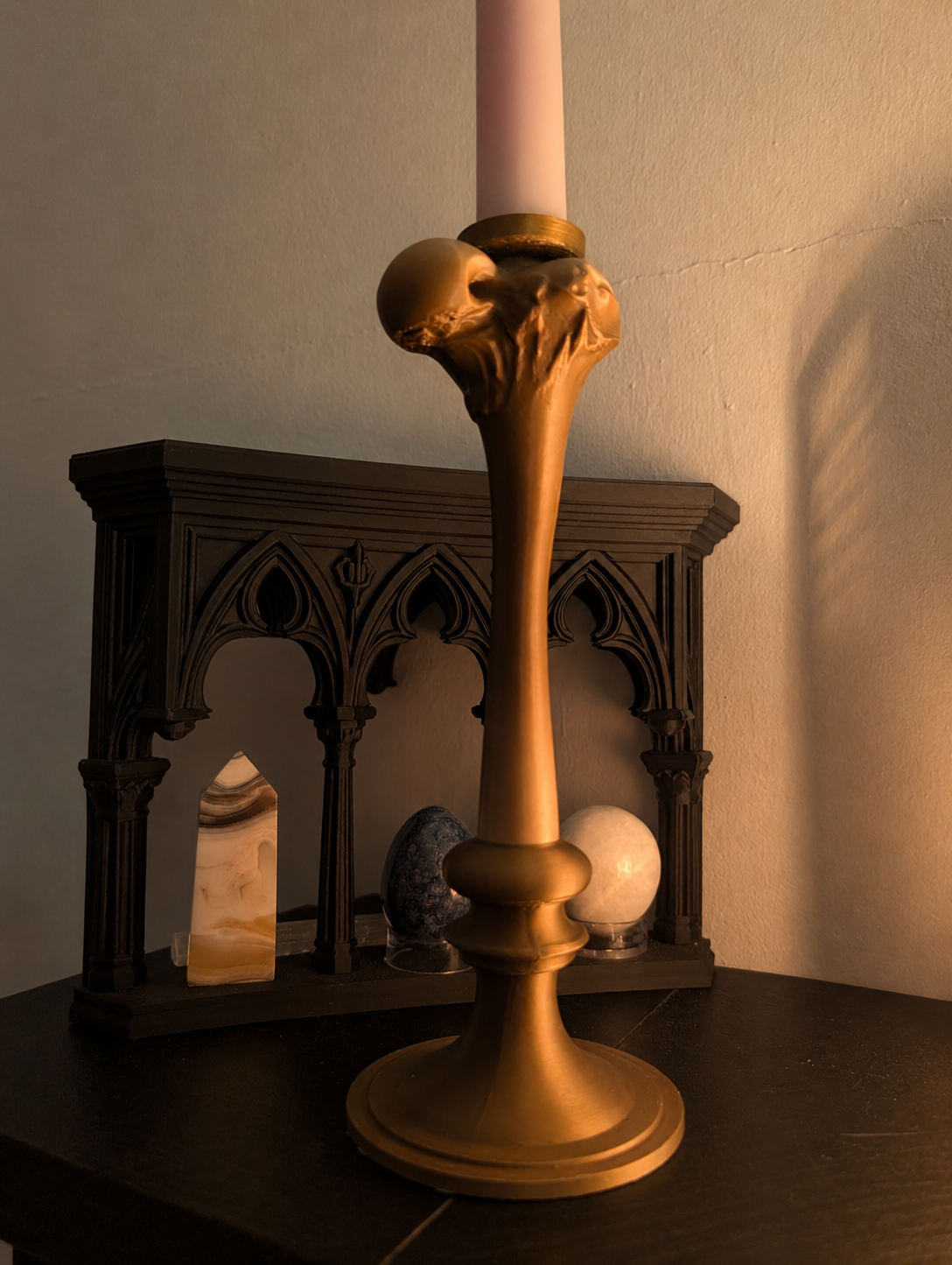 Relic Bone Candlestick - Weiss Workshop