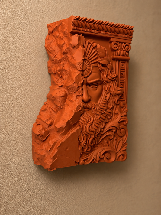 Greek God Wall Sculpture - Weiss Workshop