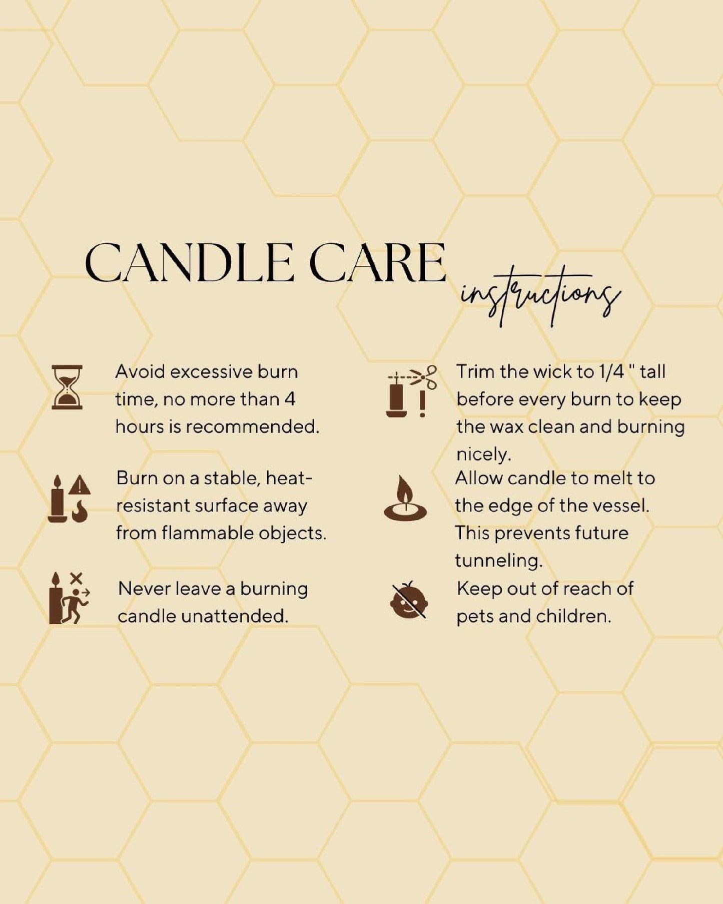 Beeswax Candle - At Home Collection - Annabel's Spellbook