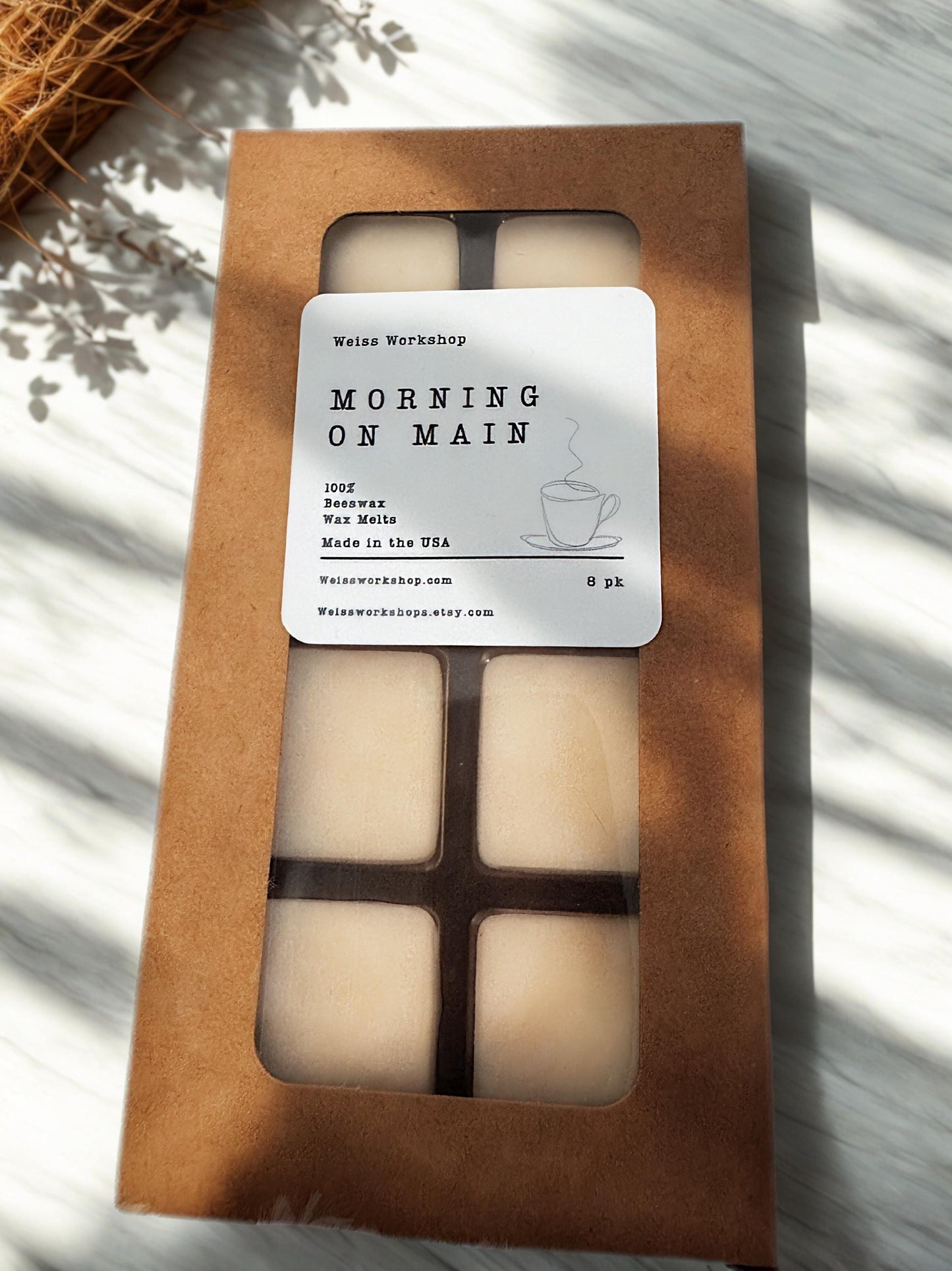 Beeswax Melts - At Home Collection - Morning On Main