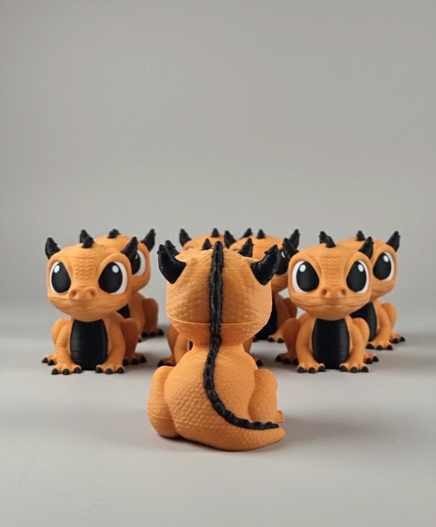 Halloween Oopsie Dragons β Adorable Baby Dragon Figurine with Sparkly Horns & Beautiful Colors for Dragon Lovers