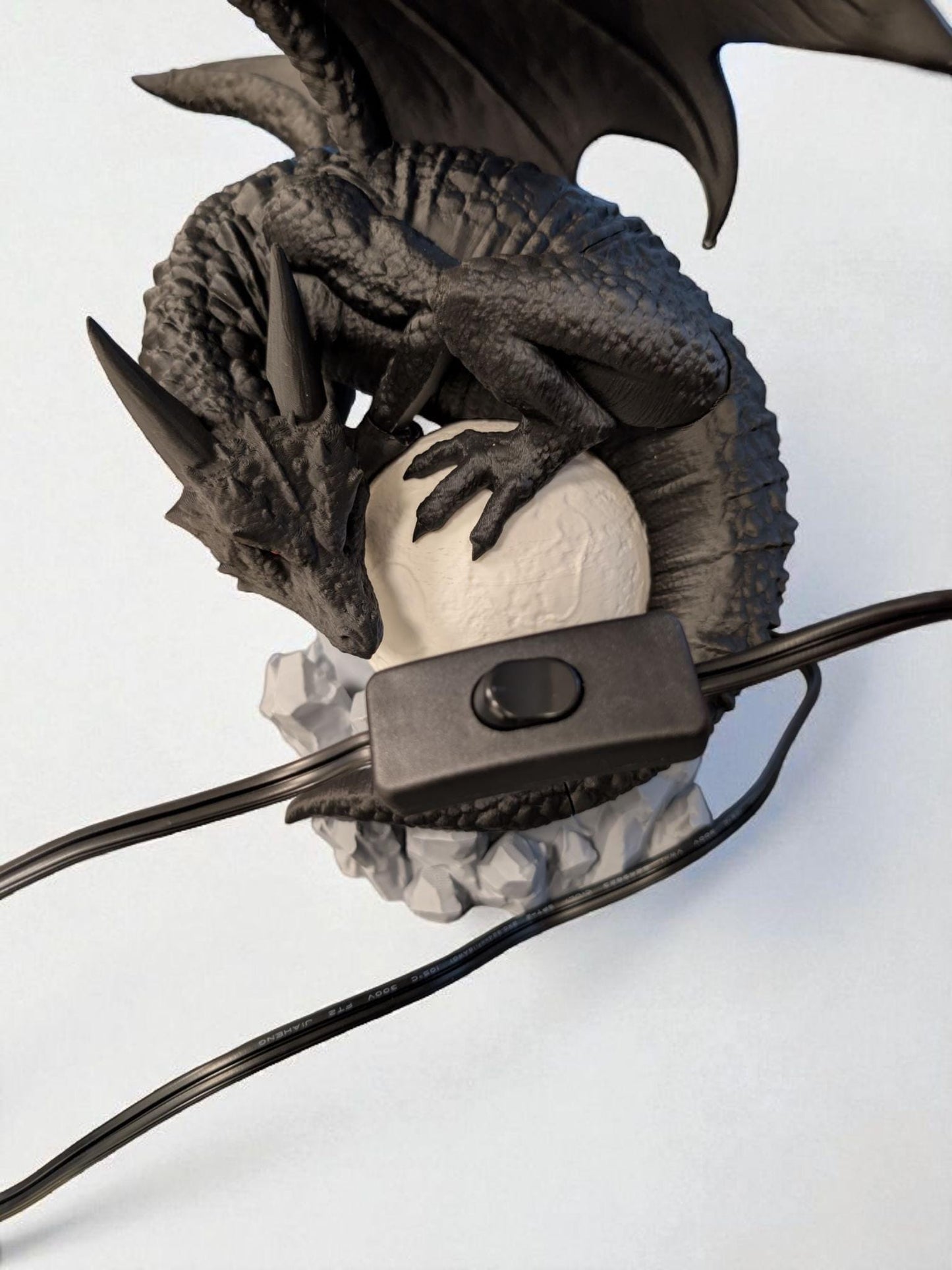 Winged Dragon Moon Table Lamp