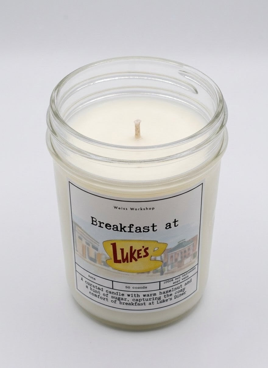 Breakfast at Luke's Coffee Candle