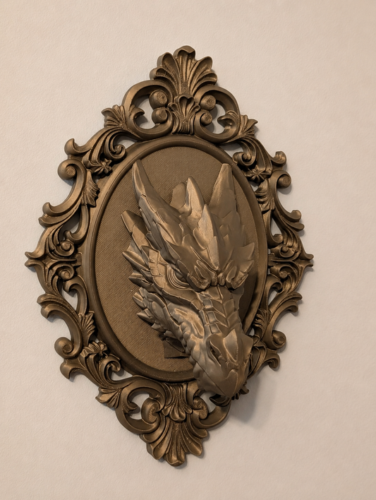 The Ember Guardian Wall Frame - Weiss Workshop 
