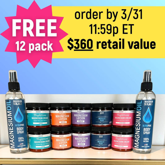 12 Units FREEBIE- Topical Wellness Best Sellers - Weiss Workshop 