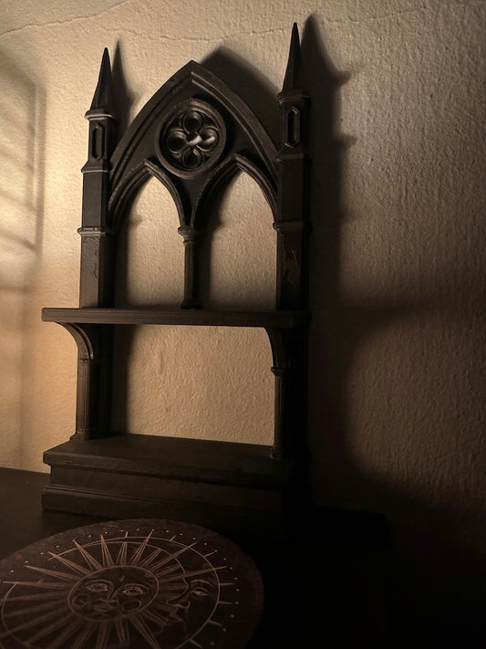 Gothic Cathedral Trinket Shelf - Weiss Workshop 