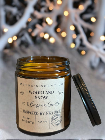 Christmas Candle Collection – Beeswax - No Label Available: Christmas Hearth / 4 oz. (with labels)