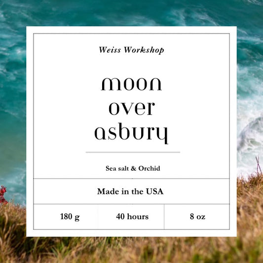 Beeswax Candle - At Home Collection - Moon Over Asbury