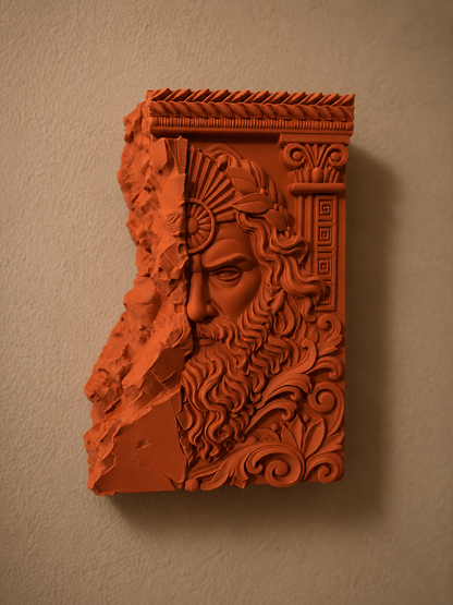 Greek God Wall Sculpture - Weiss Workshop 