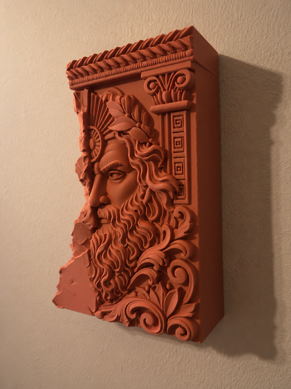 Greek God Wall Sculpture - Weiss Workshop 