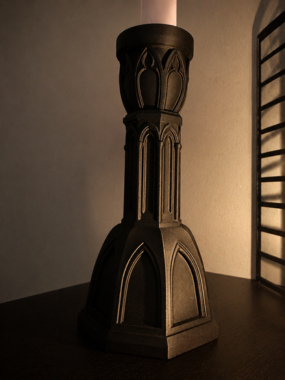 Cathedral Noir Candlestick Holder Set - Weiss Workshop 
