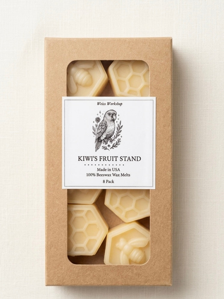 Kiwi’s Fruit Stand Beeswax Melts - Weiss Workshop 