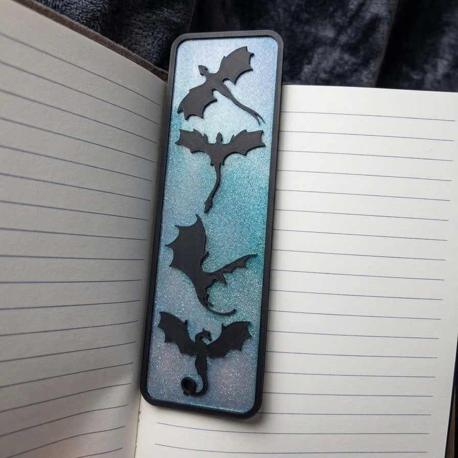 The Dragon Reader Set- Lamp & Bookmark Bundle - Weiss Workshop 