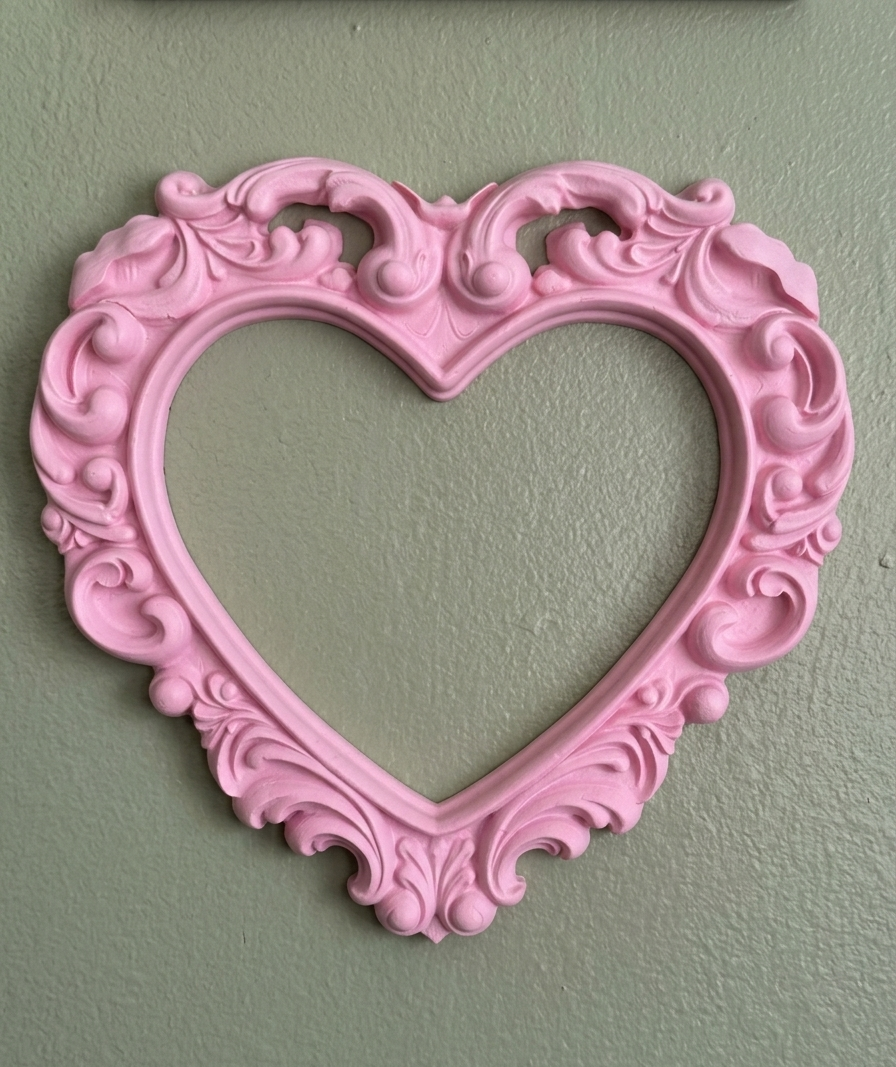 Ornate Victorian Heart Wall Accent - Weiss Workshop 