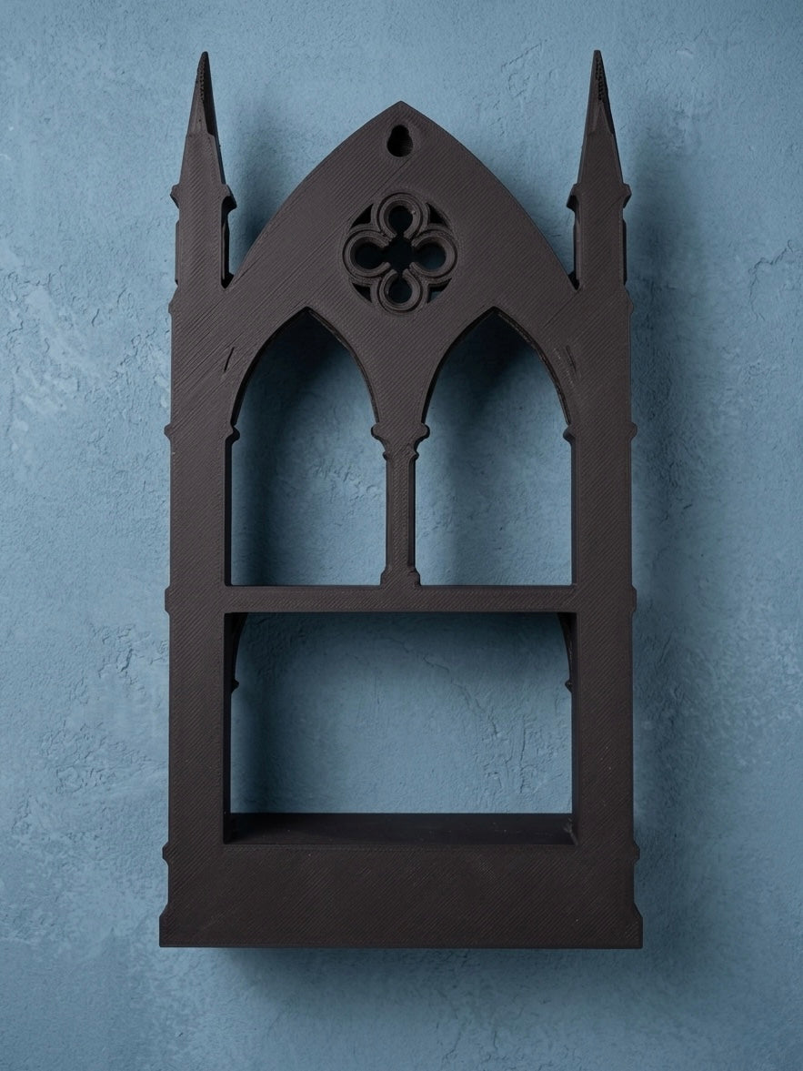 Gothic Cathedral Trinket Shelf - Weiss Workshop 