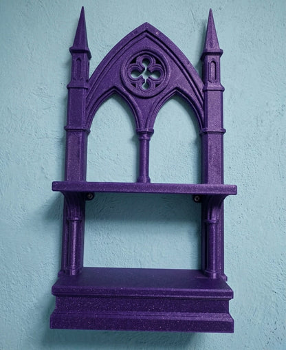 Gothic Cathedral Trinket Shelf - Weiss Workshop 