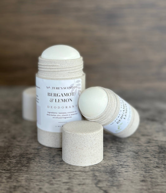 All Natural Deodorant | Aluminum Free, "No Label"  Available: Travel Size Deodorant Stick / Without Labels / Yuzu Blossom - Weiss Workshop 