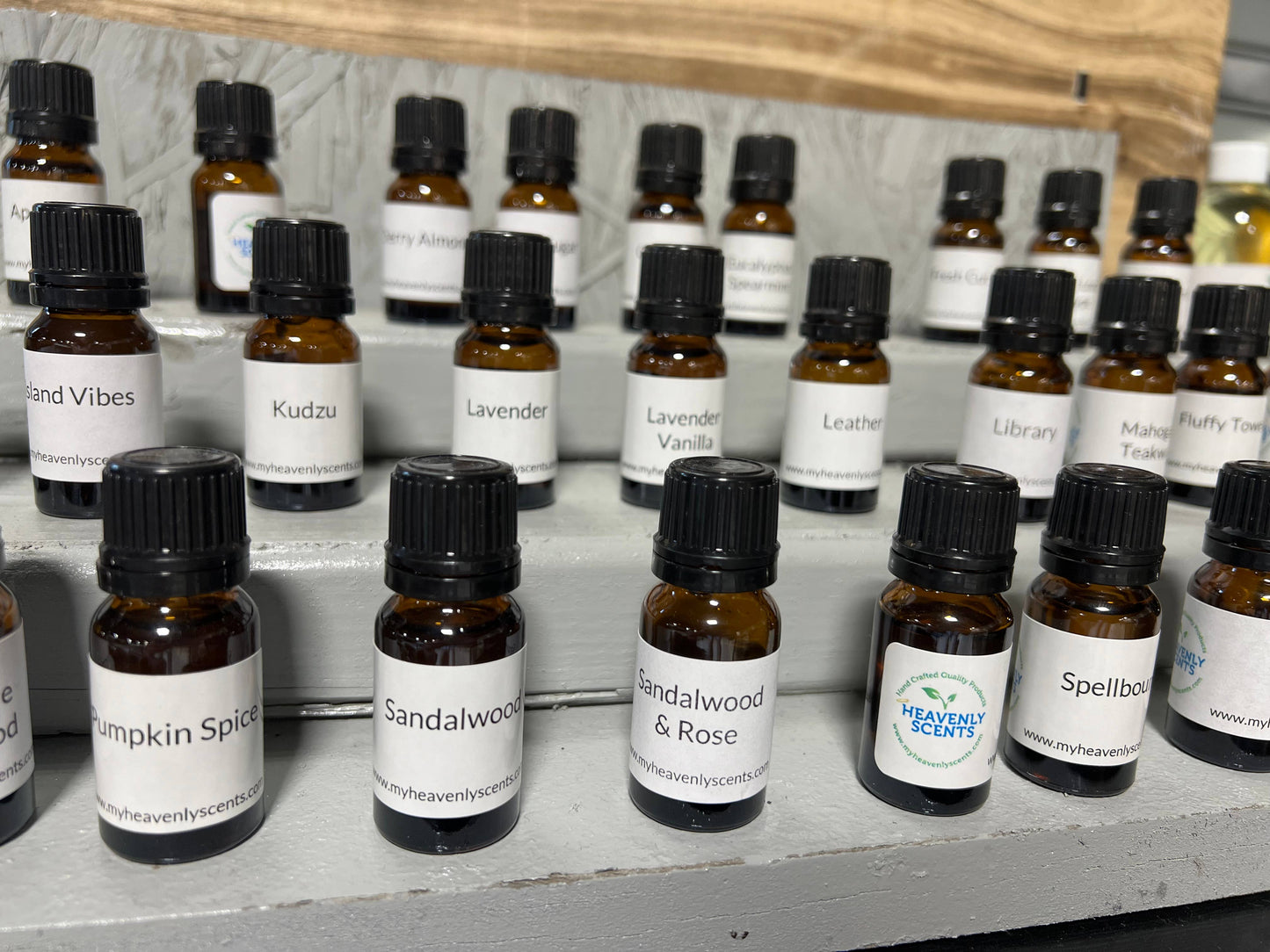 Sample Candle Fragrance Oil - 10 ml bottle - Test: Apples and Oak - Weiss Workshop 