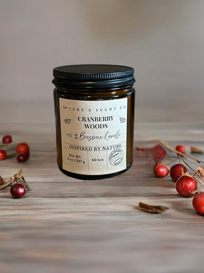 Christmas Candle Collection – Beeswax - No Label Available: Christmas Hearth / 4 oz. (with labels)