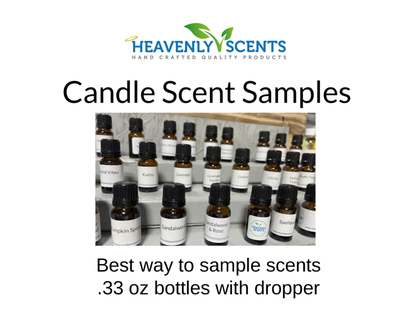 Sample Candle Fragrance Oil - 10 ml bottle - Test: Apples and Oak - Weiss Workshop 