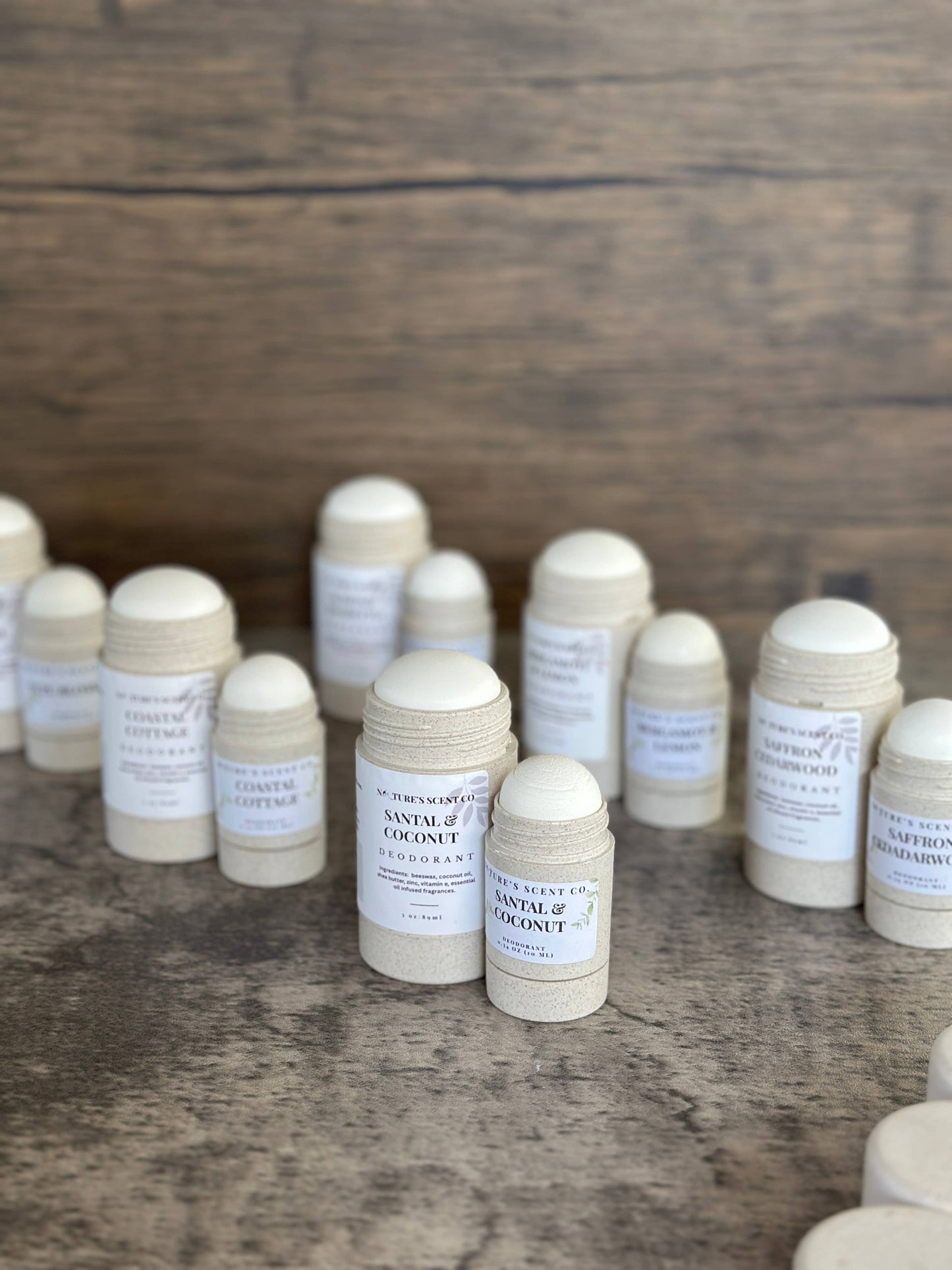All Natural Deodorant | Aluminum Free, "No Label"  Available: Full Size Deodorant Stick / Without Labels / Yuzu Blossom - Weiss Workshop 