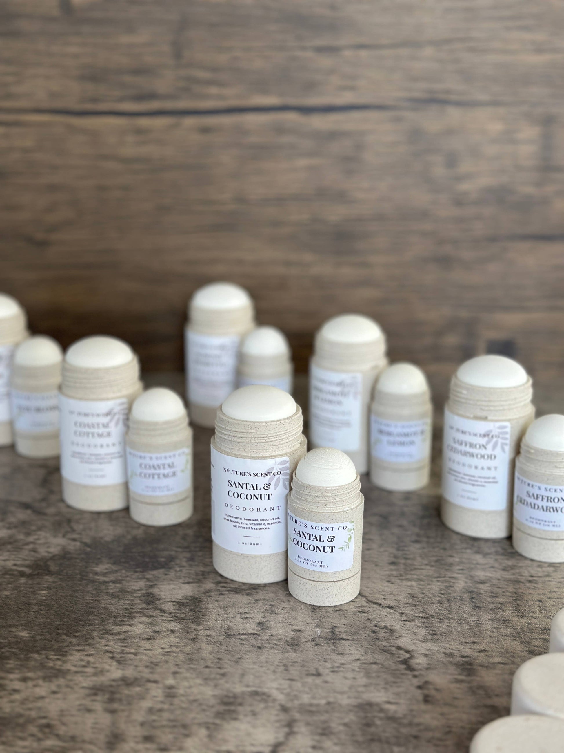 All Natural Deodorant | Aluminum Free, "No Label"  Available: Full Size Deodorant Stick / Without Labels / Yuzu Blossom - Weiss Workshop 