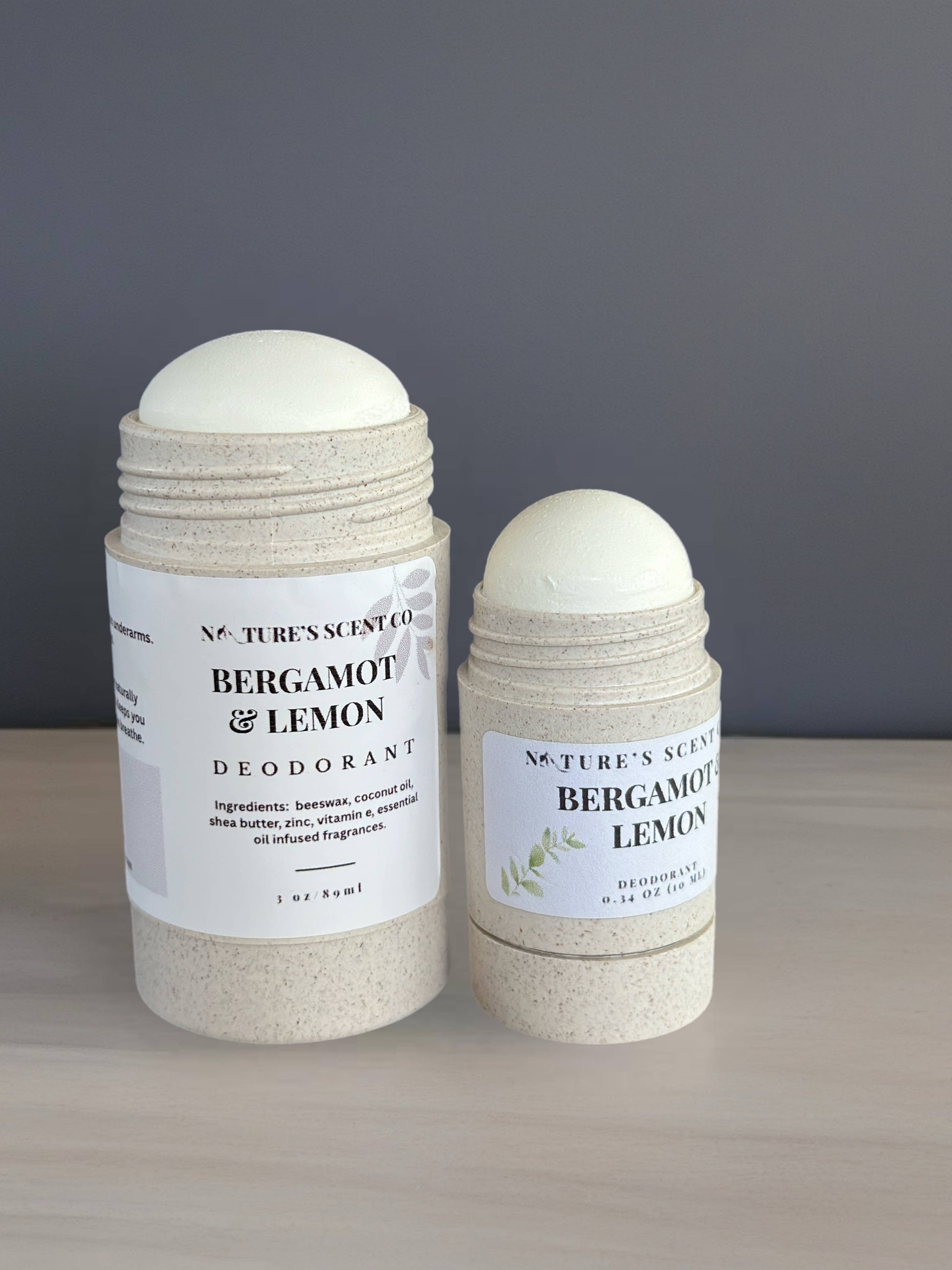 All Natural Deodorant | Aluminum Free, "No Label"  Available: Full Size Deodorant Stick REFILL Only / Without Labels / Yuzu Blossom - Weiss Workshop 