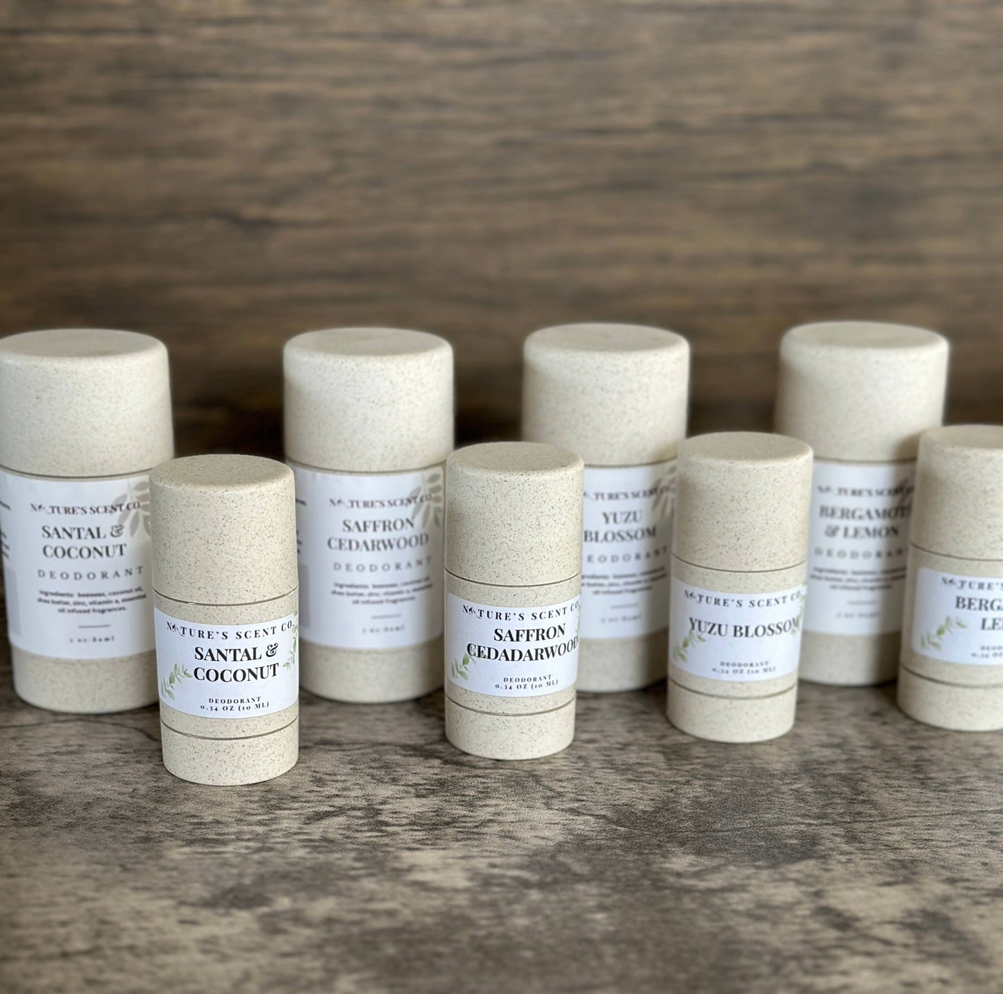 All Natural Deodorant | Aluminum Free, "No Label"  Available: Full Size Deodorant Stick REFILL Only / Without Labels / Yuzu Blossom - Weiss Workshop 