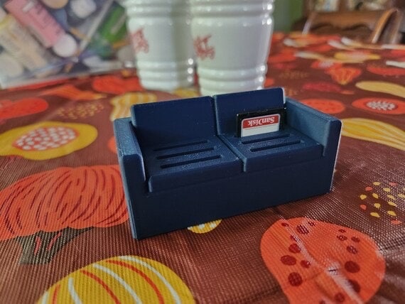 Retro SD Card Couch Organizer - Card Holder for 1999 Nostalgia Lovers