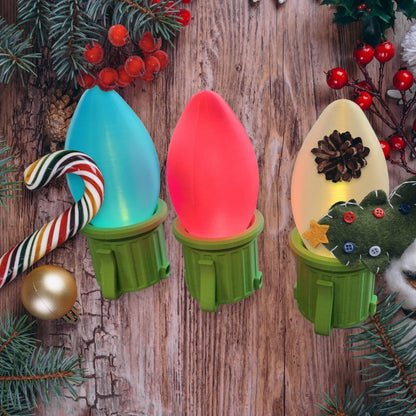 Let the holidays shine bright with these large Christmas lights