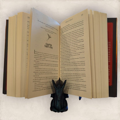 Dragon book stand for books and e readers