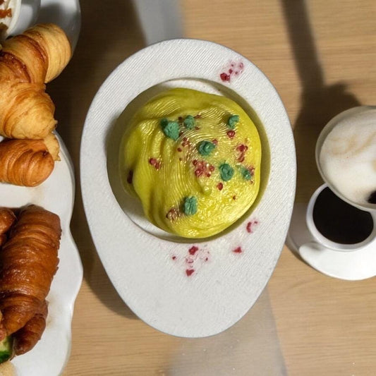 Deviled Egg Fidget Clicker: Funny Foodie Gag Gift