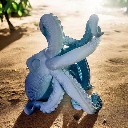 Bordeaux, octopus wine bottle holder and display