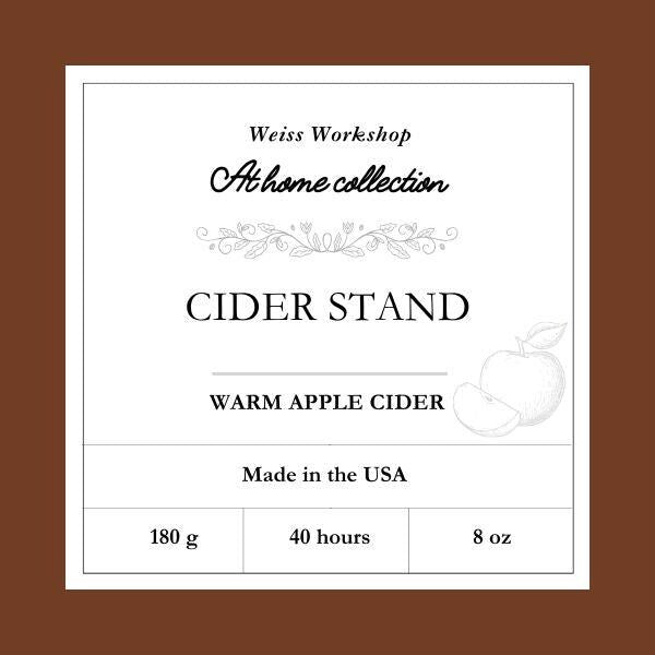 Beeswax Candle - At Home Collection - Cider Stand