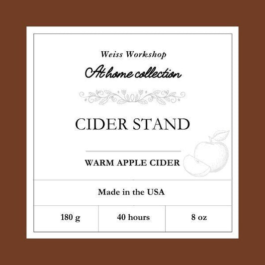 Beeswax Candle - At Home Collection - Cider Stand