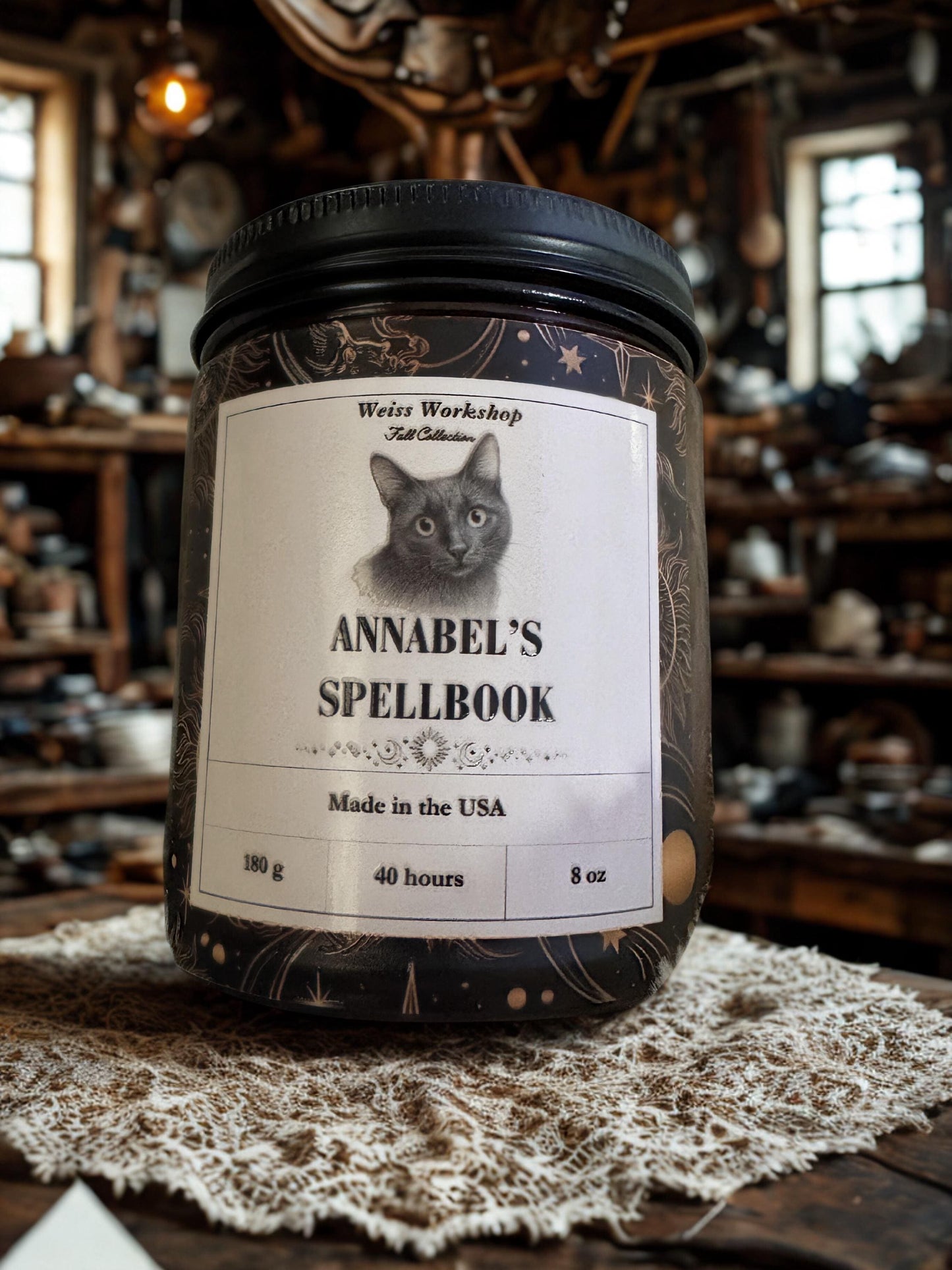 Beeswax Candle - At Home Collection - Annabel's Spellbook
