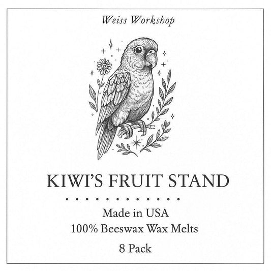 Beeswax Melts - At Home Collection - Kiwi's Fruit Stand