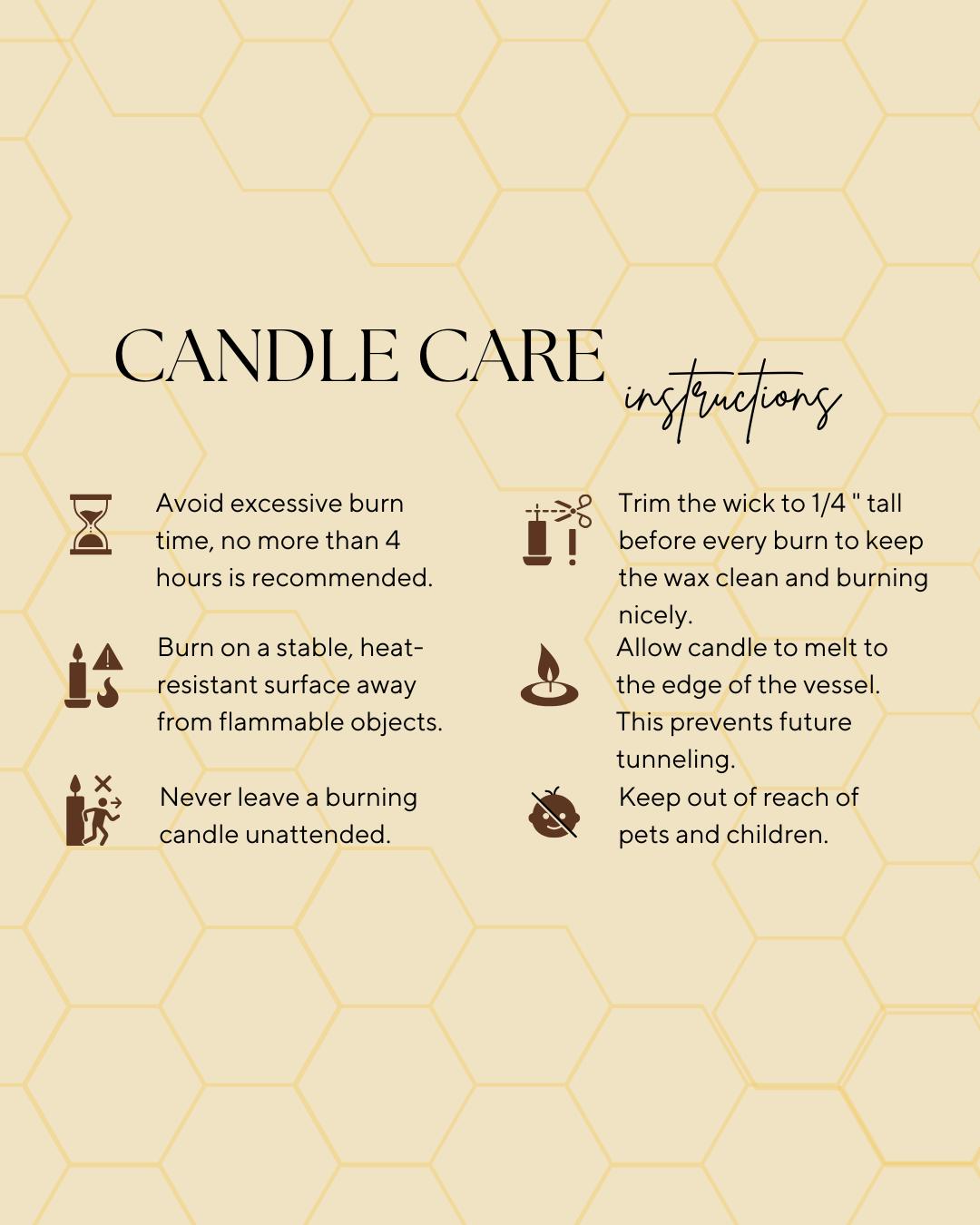 Beeswax Candle - At Home Collection - Moon Over Asbury