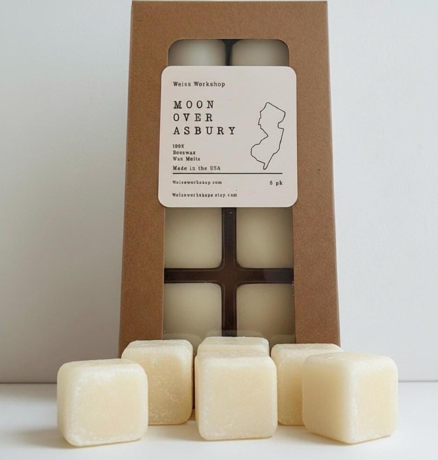 Beeswax Melts - At Home Collection - Moon Over Asbury