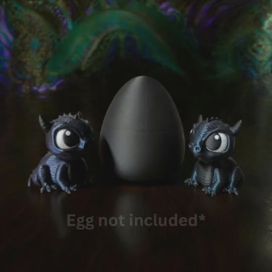 Adorable Baby Dragon Figurine Beautiful Colors with Sparkly Horns for Dragon Lovers