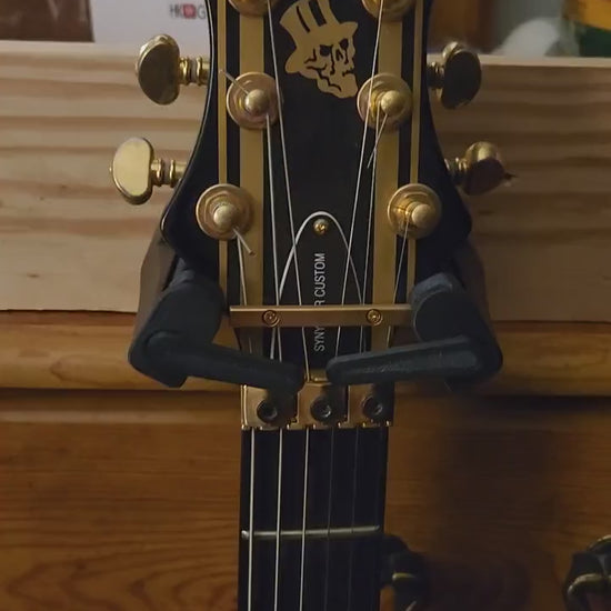 Sleek Guitar Wall Hanger - Your Stylish Solution for Space-Saving Instrument Storage