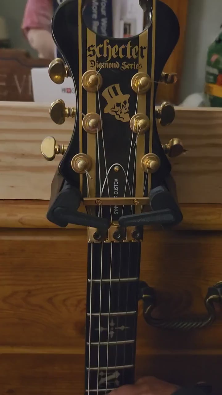 Sleek Guitar Wall Hanger - Your Stylish Solution for Space-Saving Instrument Storage