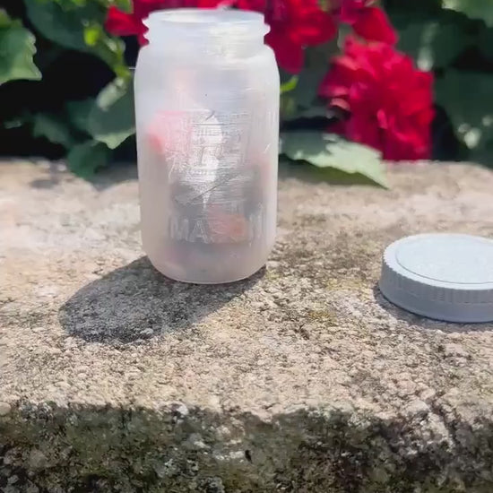 Enchanting Glow in the Dark Flexi Fireflies with Mason Jar for Bug Catching Delight