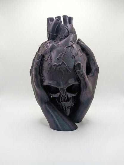 Creepy Gothic Skull Vase - Weiss Workshop 